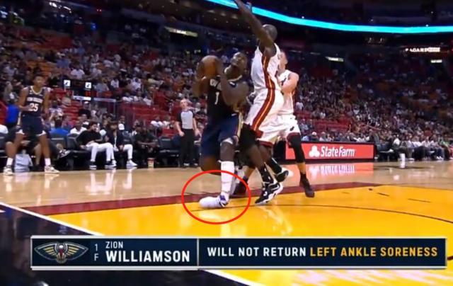 pp电子-锡安季前赛崴脚离场 伤病已对他造成重大打击